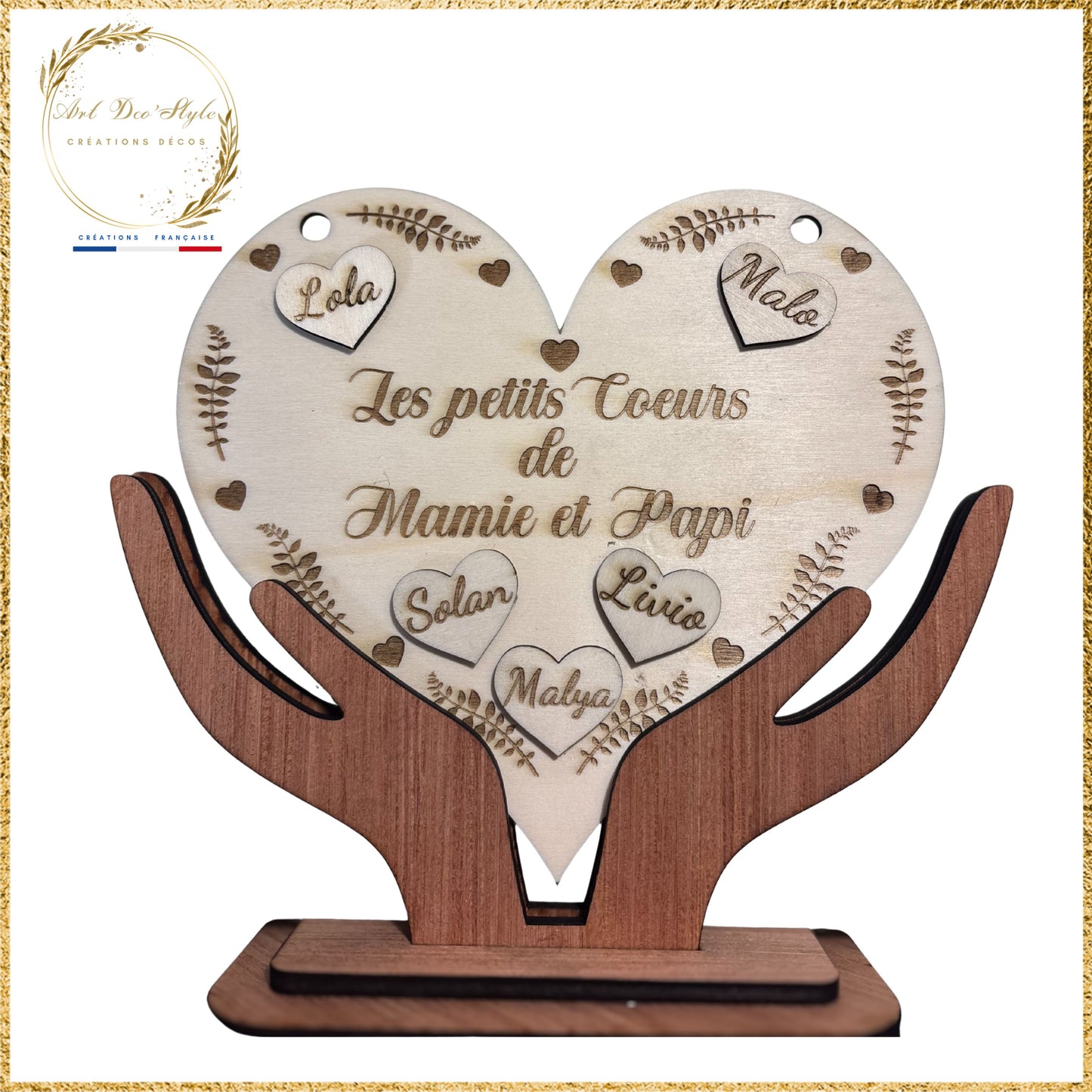 les petits coeurs de mamie et papi