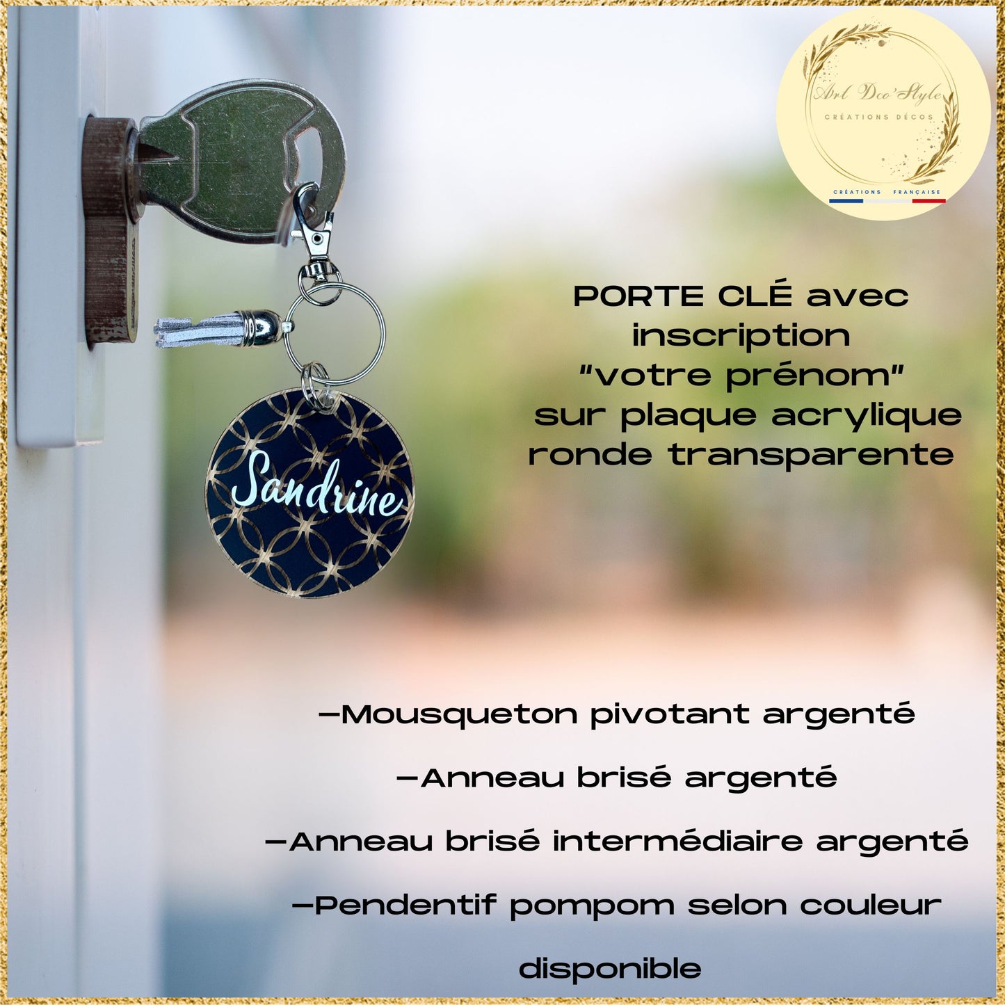 porte clef personnalisé