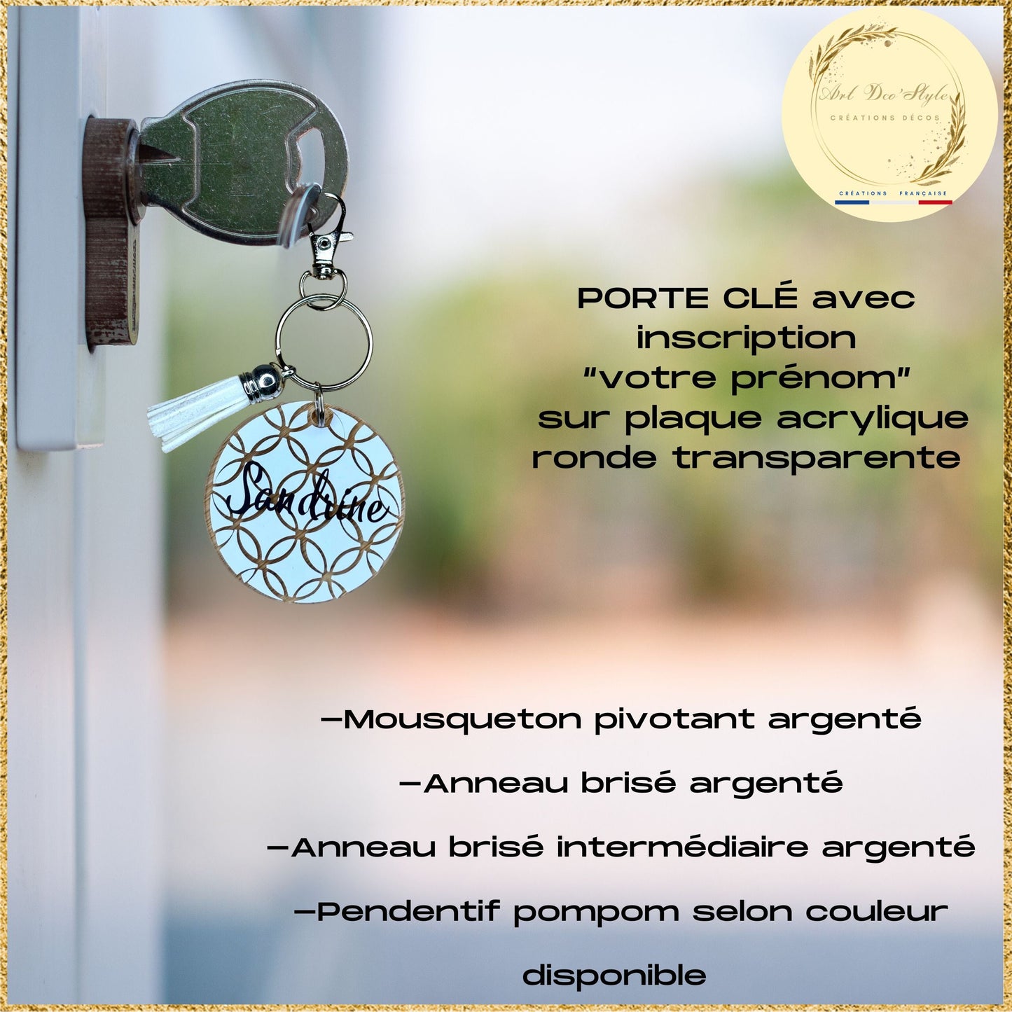 porte clef personnalisé