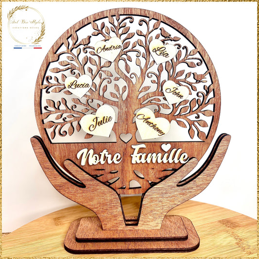 Arbredevie, arbre de vie famille, cadeau personnalisé,cadeau original, cadeau fête des mère, cadeau famille, cadeau d'anniversaire Arbre de vie personnalisé
Prénom gravé
Décoration murale
Cadeau famille
Bois
Gravure laser
Symbole familial
Arbre généalogique
Médaillons prénoms
Cadeau personnalisé
Décoration intérieure
Arbre de vie mural
Cadeau naissance
Arbre de vie famille
Bois de peuplier
Arbre de vie avec cœurs
Décoration bois naturel
Cadeau mariage
Arbre de vie sur mesure
Talisman familial