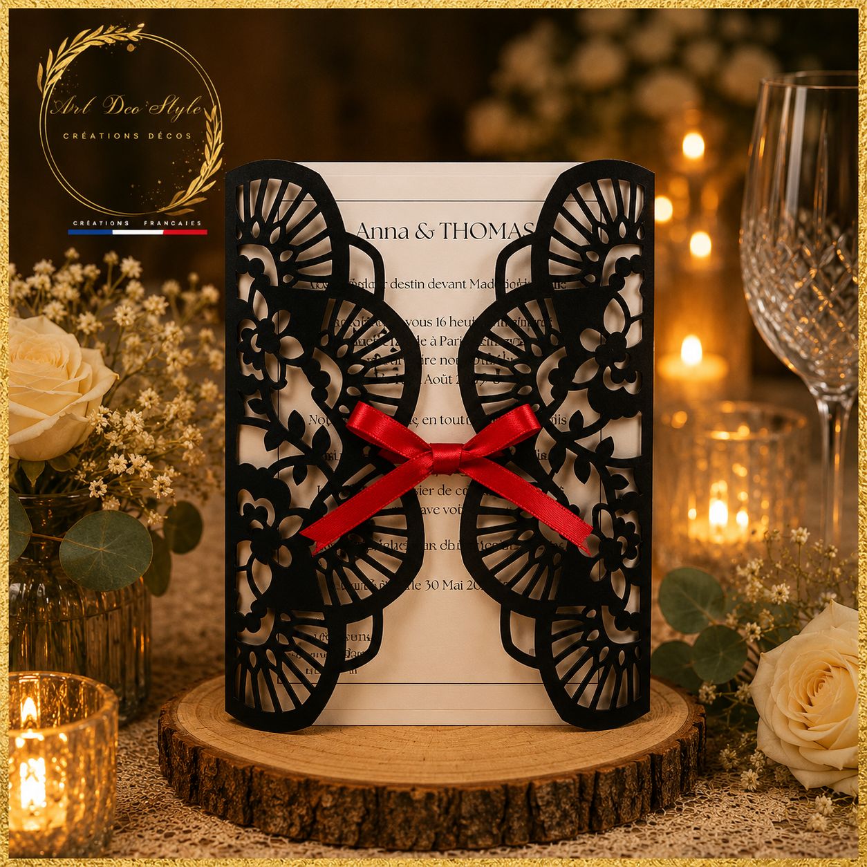 FAIRE PART PERSINNALISÉ POUR MARIAGE
