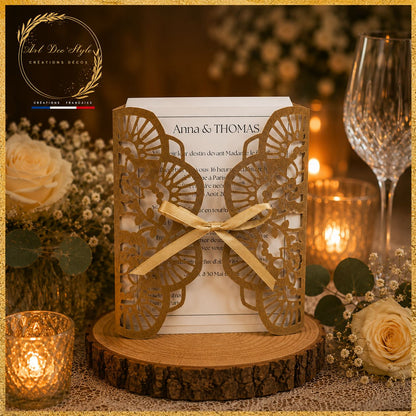 FAIRE PART PERSONNALISE MARIAGE BAPTEME