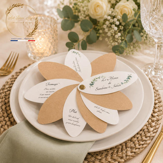 MENU MARQUE PLACE MARIAGE