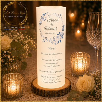 PERSONNALISÉ VOS MENUS POUR VOTRE MARIAGE