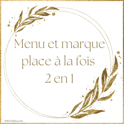 Menu et Marque place 2 en 1 Forme Fleur-Menu Mariage, Baptème, tout évènement.Création entièrement à la main, ces menus apporteront de l'originalités à votre table, marque place à la fois, ce menu vous facilitera l'installation.La carterie fait partie de votre décoration, elle doit être originale, personnalisée, fonctionnelle et décorative et surtout être en harmonie avec votre thème.