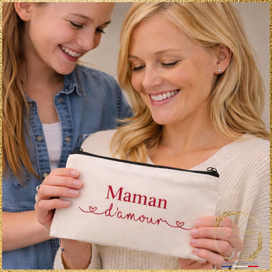 cadeau fêtes des meres, trousse original