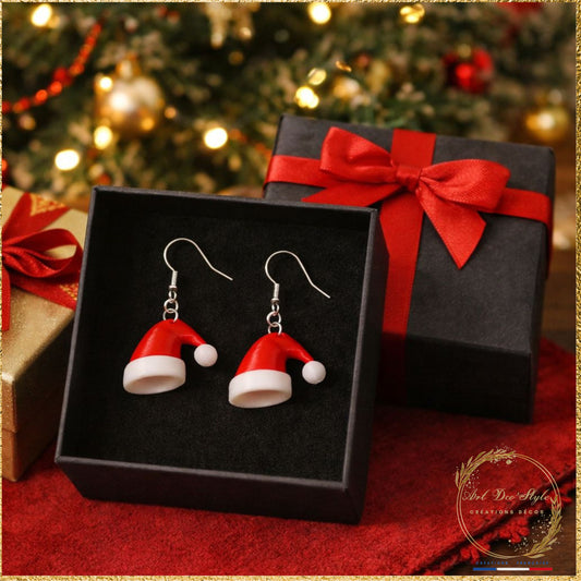 Boucle d'oreille de noel original