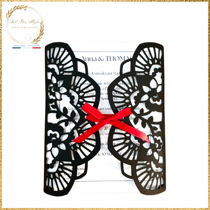 Faire-Part de Mariage Dentelle