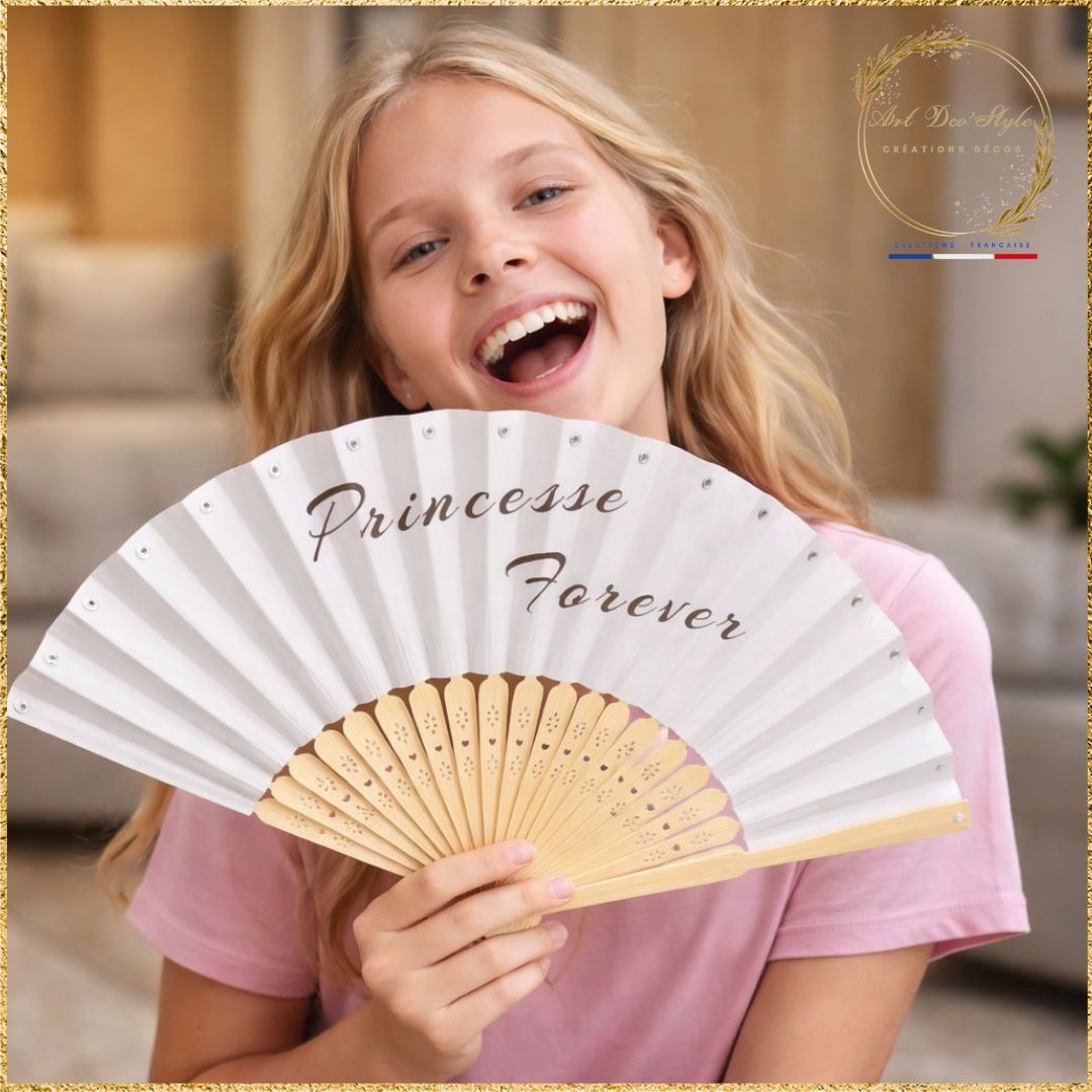 éventail personnalisé mariage EVJF accessoire été