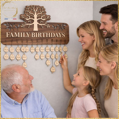 calendrier anniversaire famille