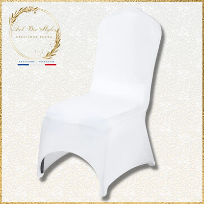 Avec notre housse de chaise en lycra blanche, créez une ambiance élégante et raffinée pour votre salle de réception. Louez-la pour une réception sans fausse note et offrez un confort inégalé à vos invités.