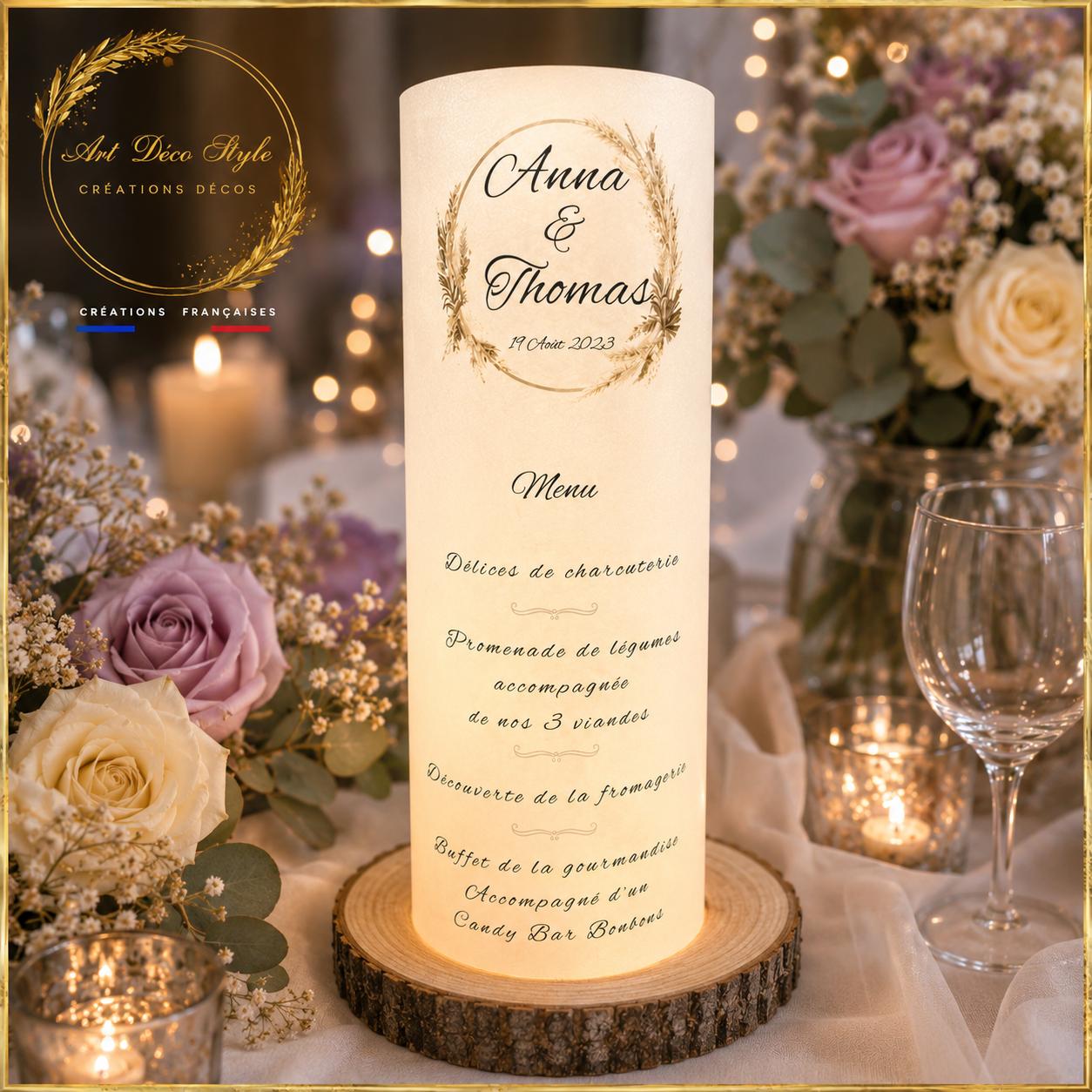 menu-photophore-mariage-personnalise