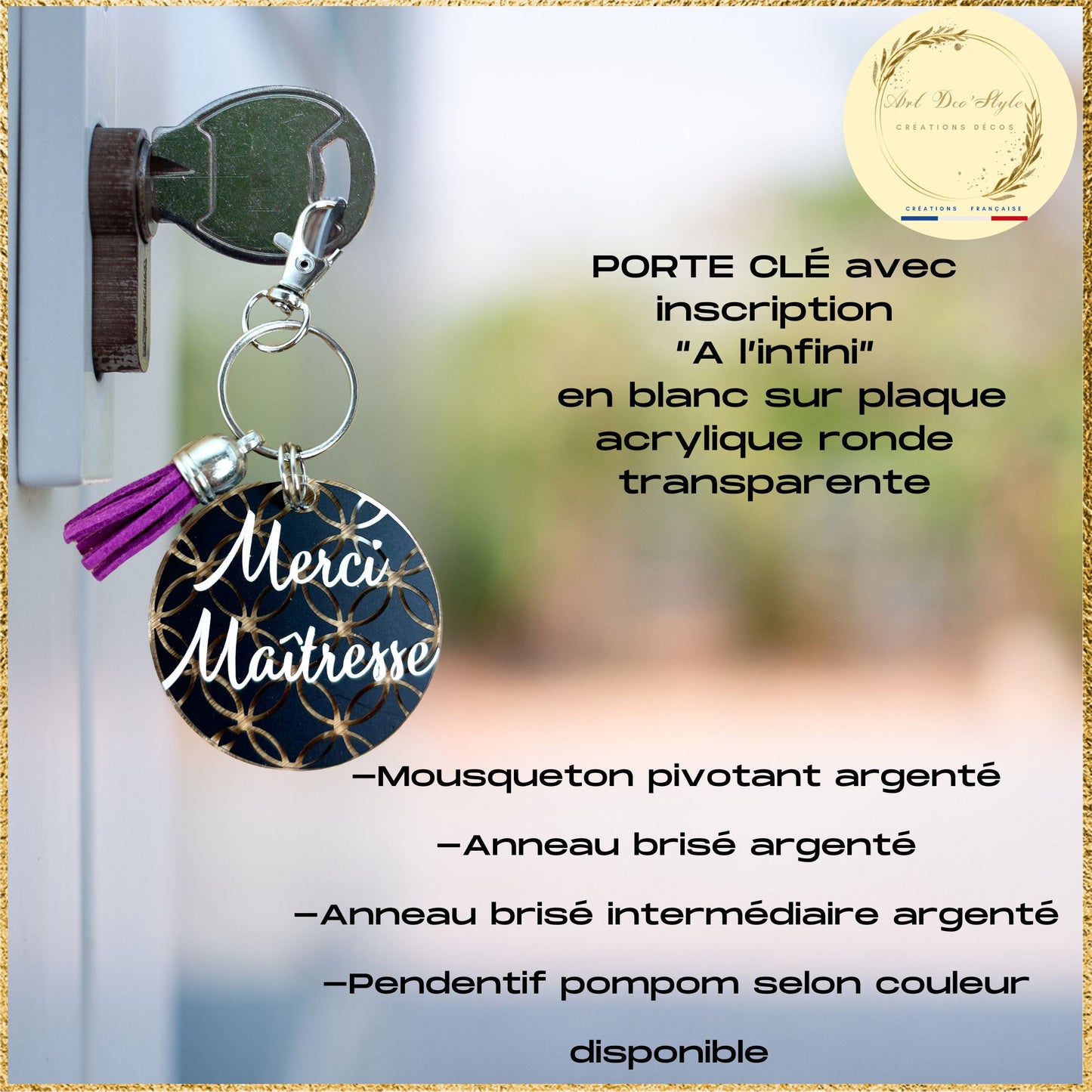 Porte clé personnalisé, cadeau ,maman je t'aime.fete des meres , mamie.mamie en or.fete des grand meres