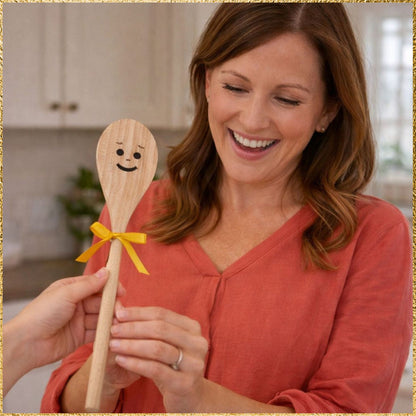 spatule en bois personnalisé fete des meres